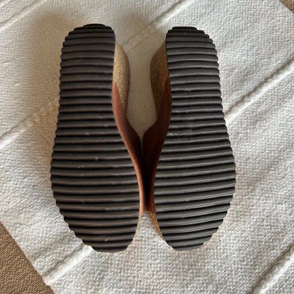 EUC SPK Leather Wedge Slide Sandal Made in Spain EU37 - Picture 4 of 5